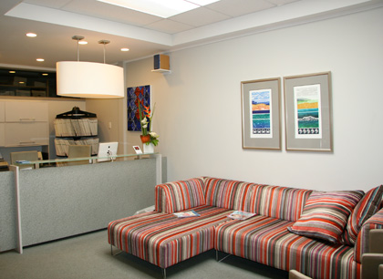 Takapuna Reception Area